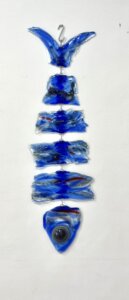 Blauwe vis
